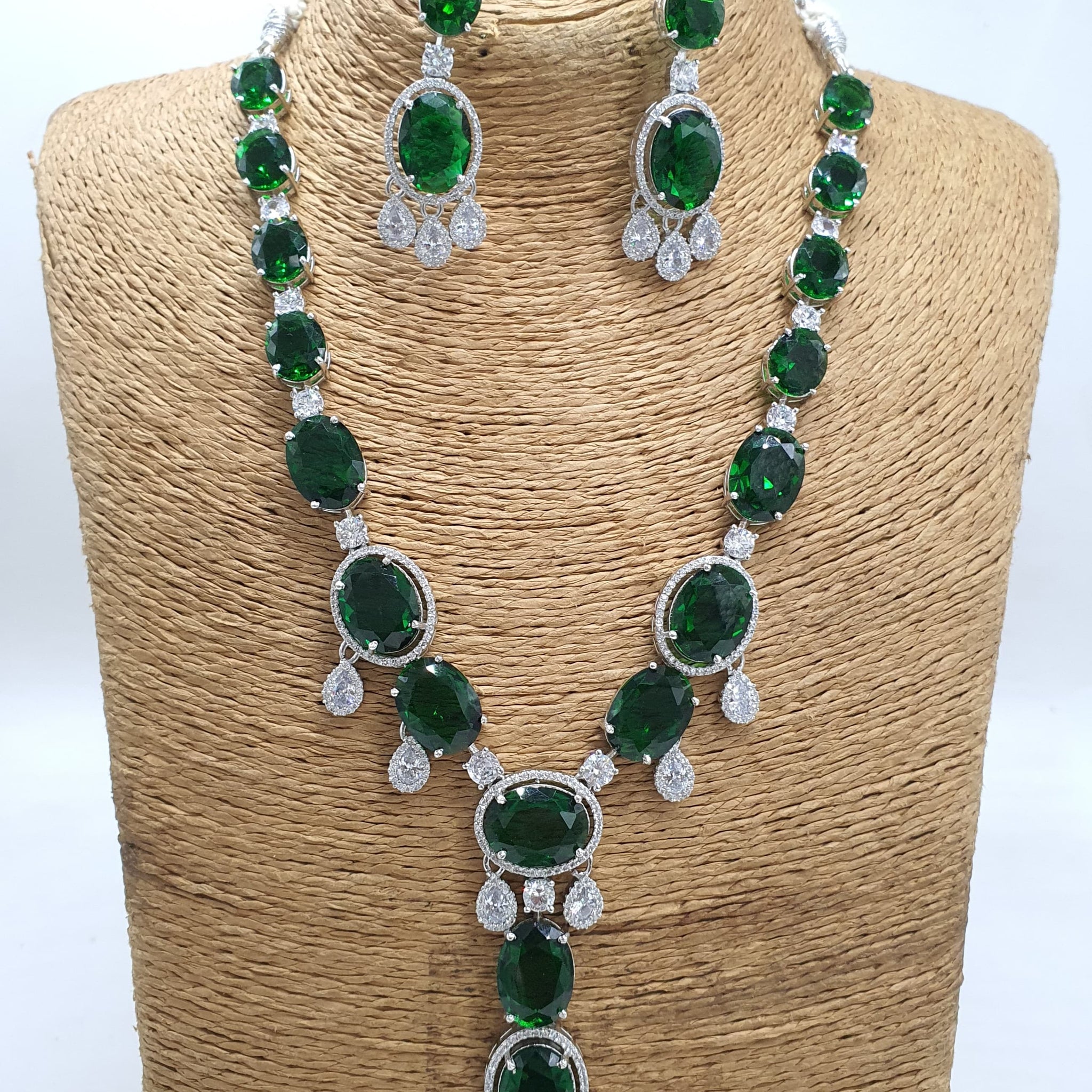 american diamond necklace Set