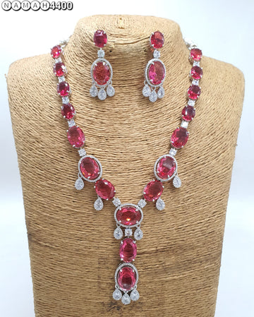 american diamond necklace Set