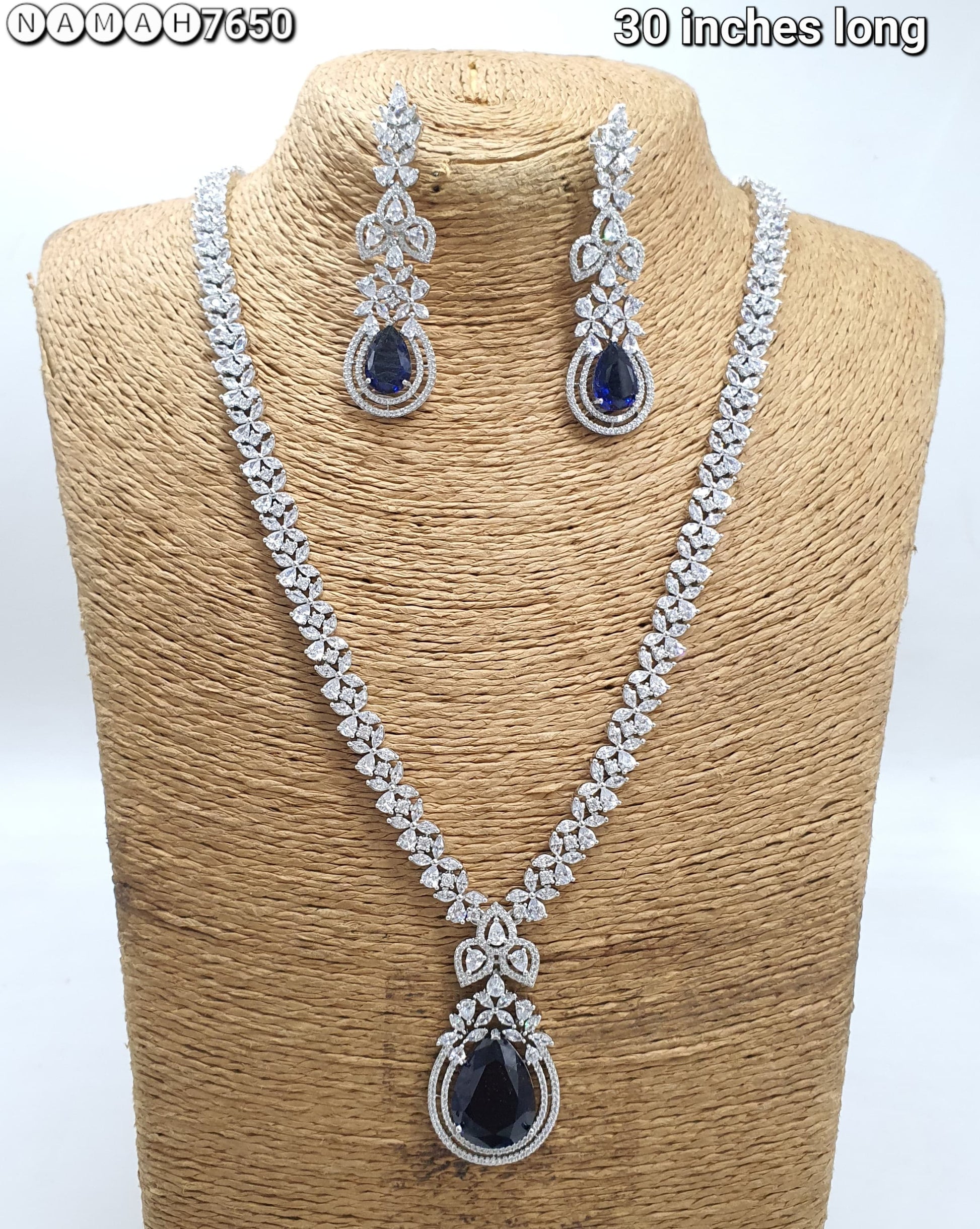 american diamond necklace Set