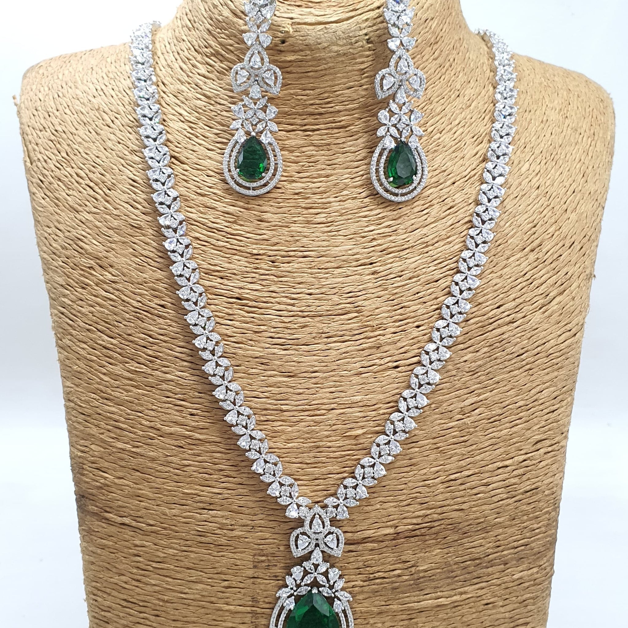 american diamond necklace Set