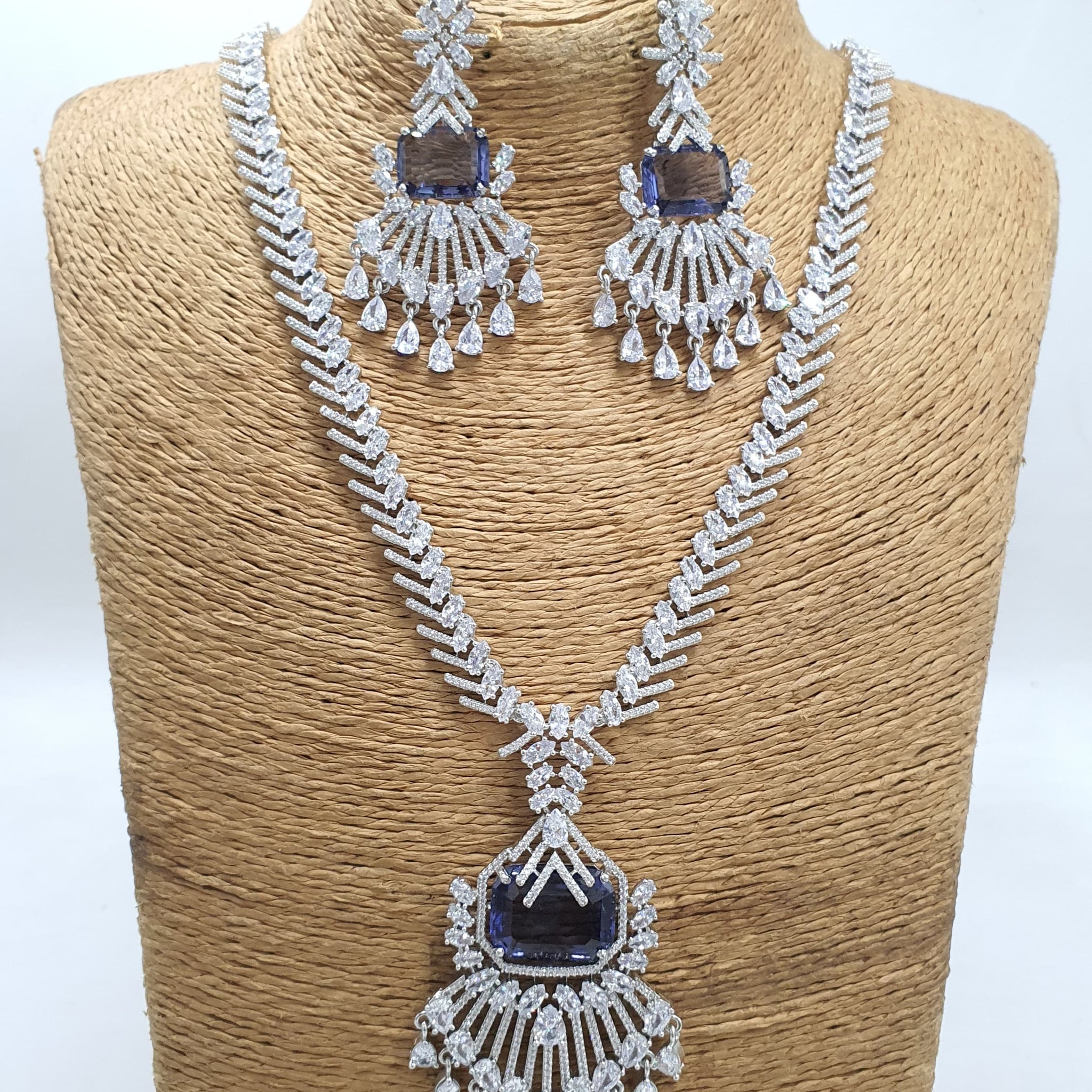 american diamond necklace Set