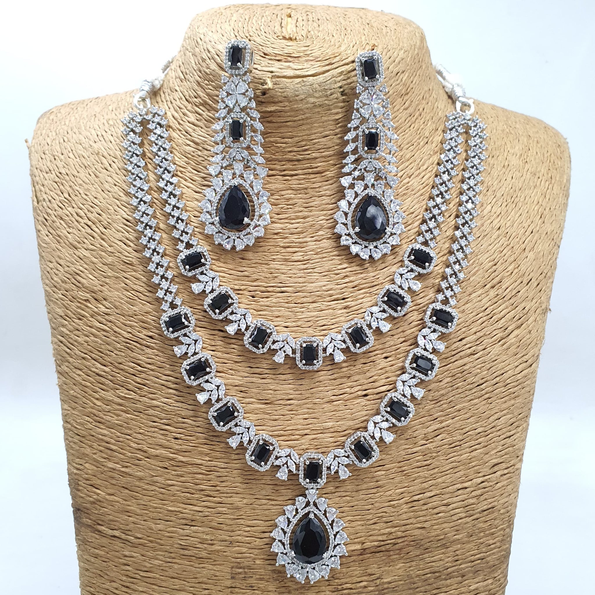 american diamond necklace Set