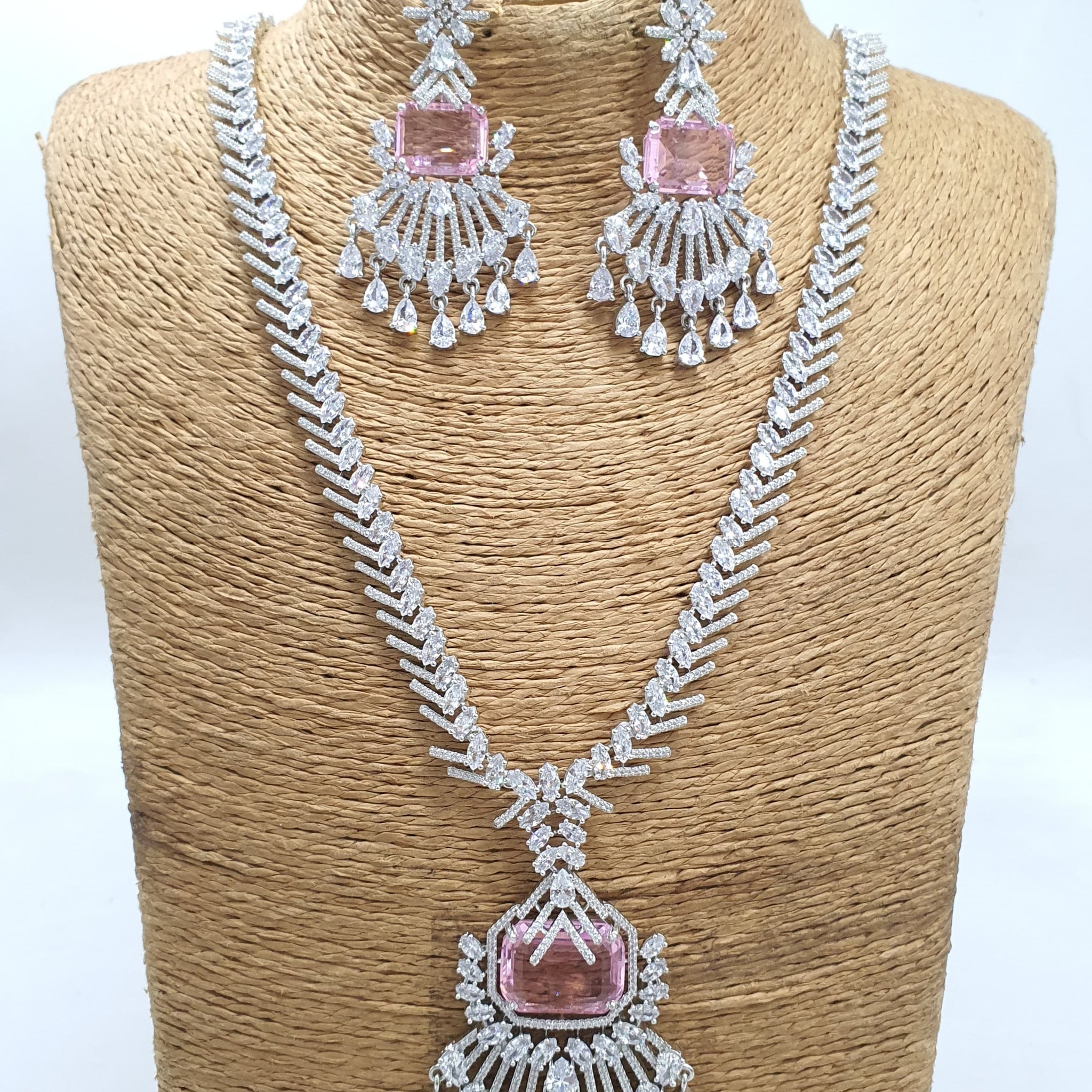 american diamond necklace Set