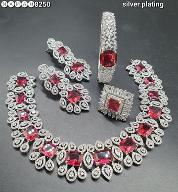 american diamond necklace Set