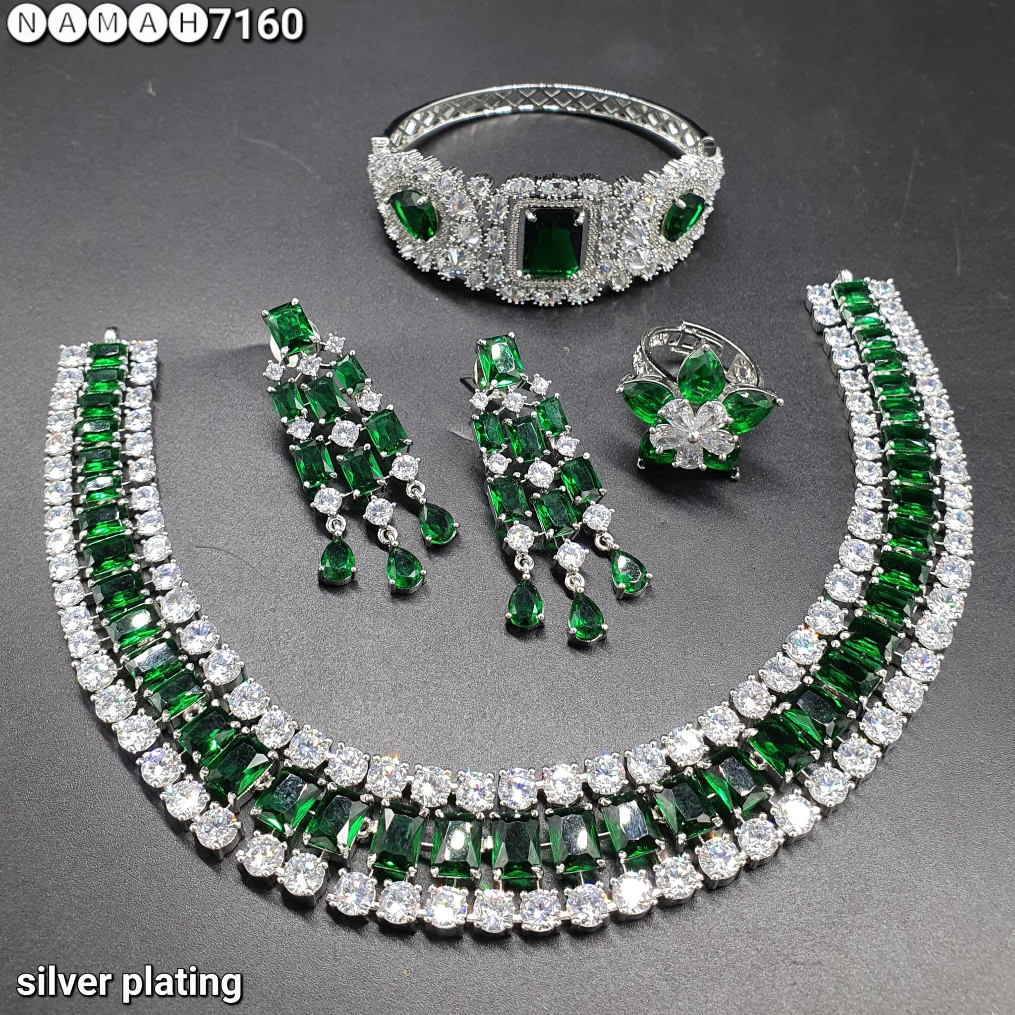 american diamond necklace Set