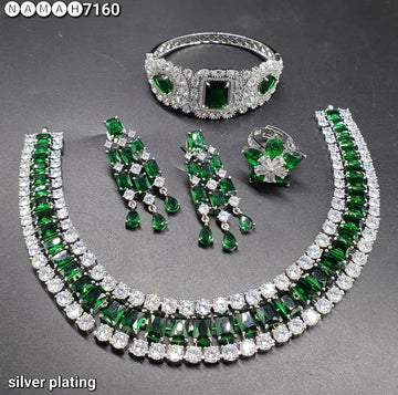 american diamond necklace Set