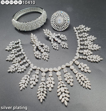 american diamond necklace Set