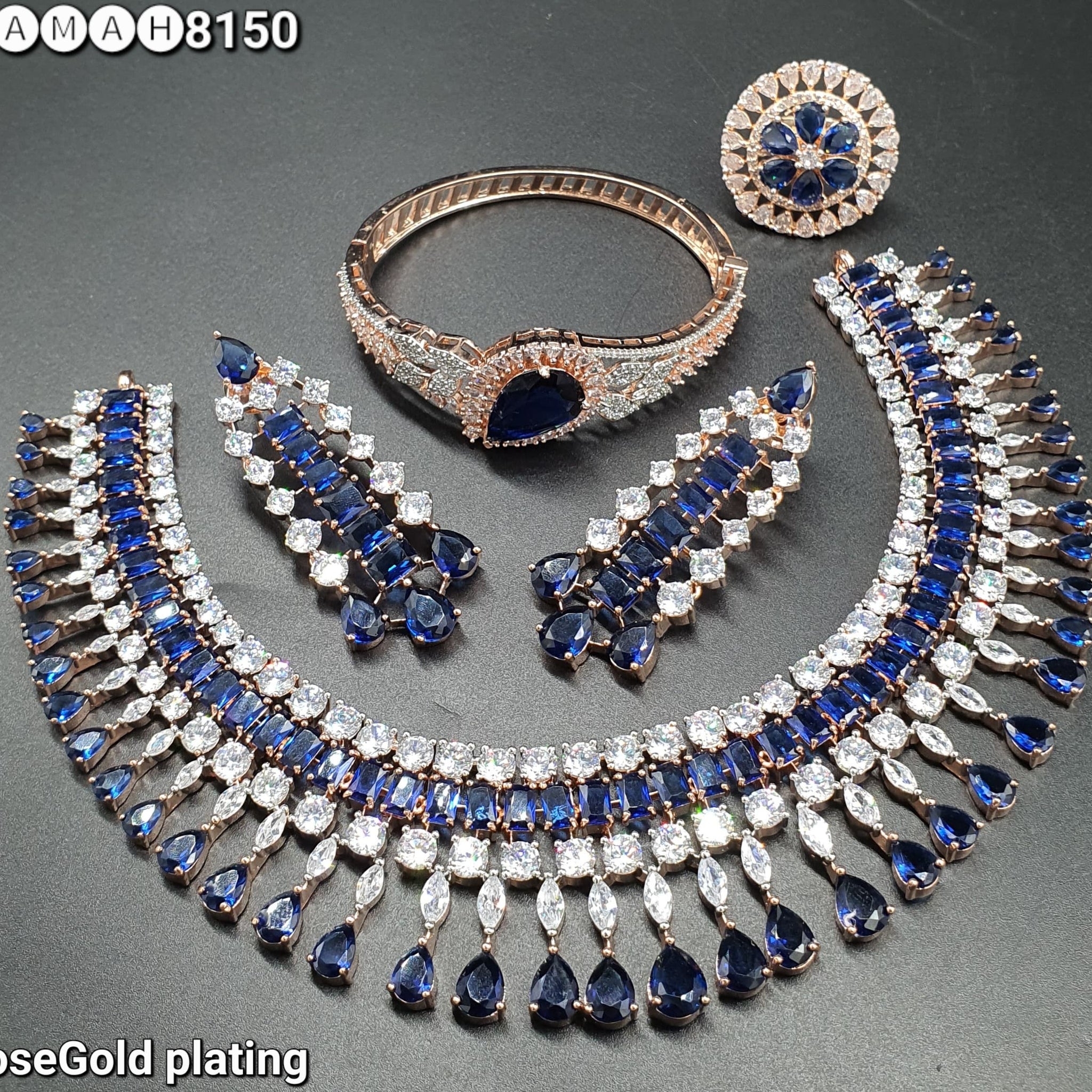 american diamond necklace Set