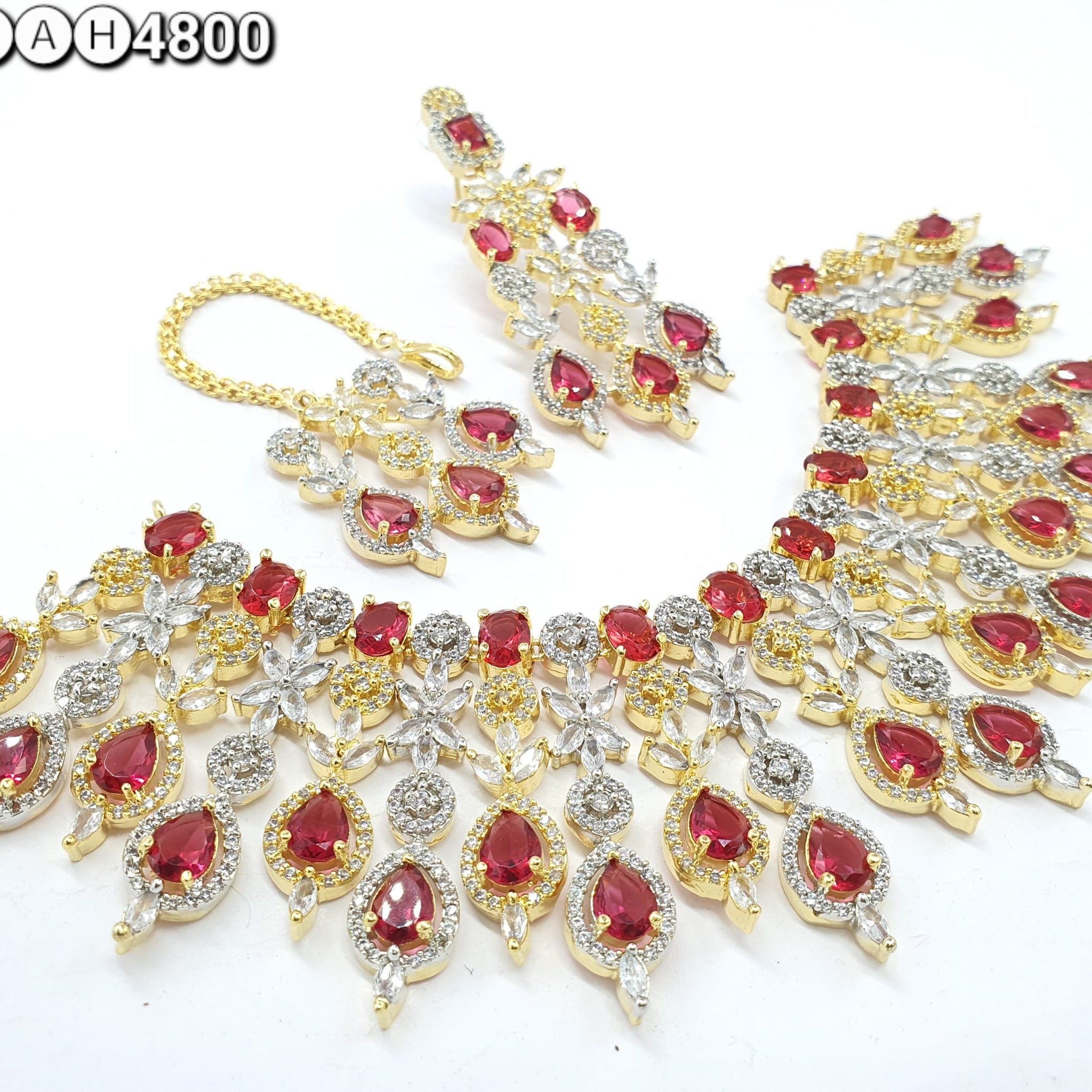 american diamond necklace Set