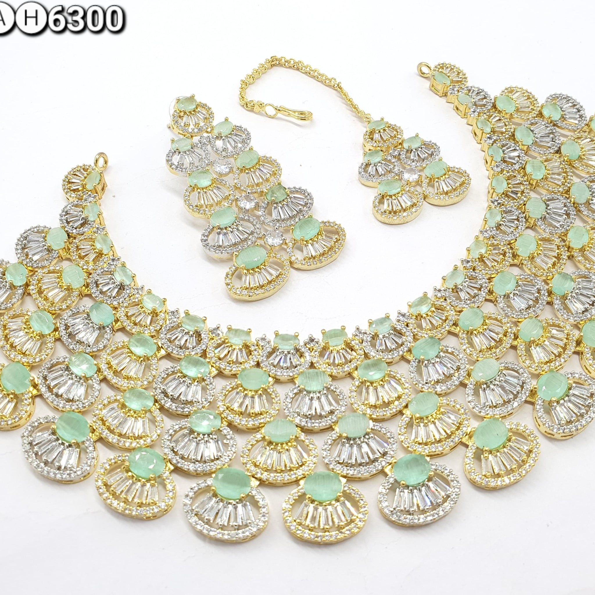 american diamond necklace Set