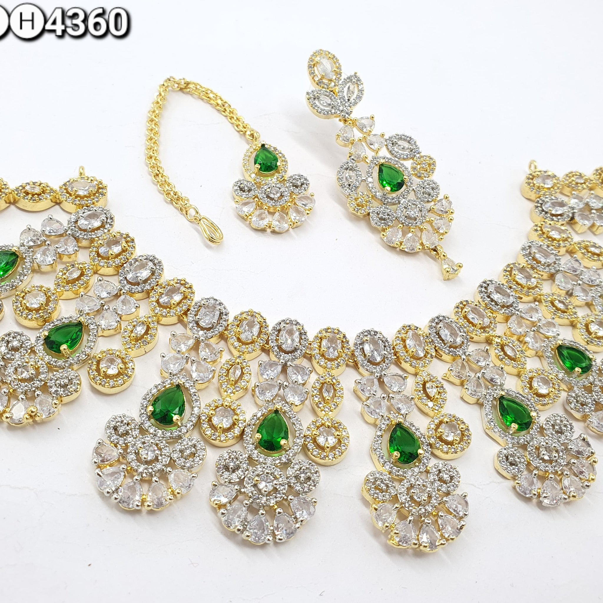 american diamond necklace Set