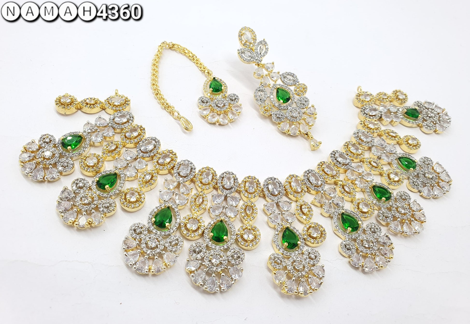 american diamond necklace Set