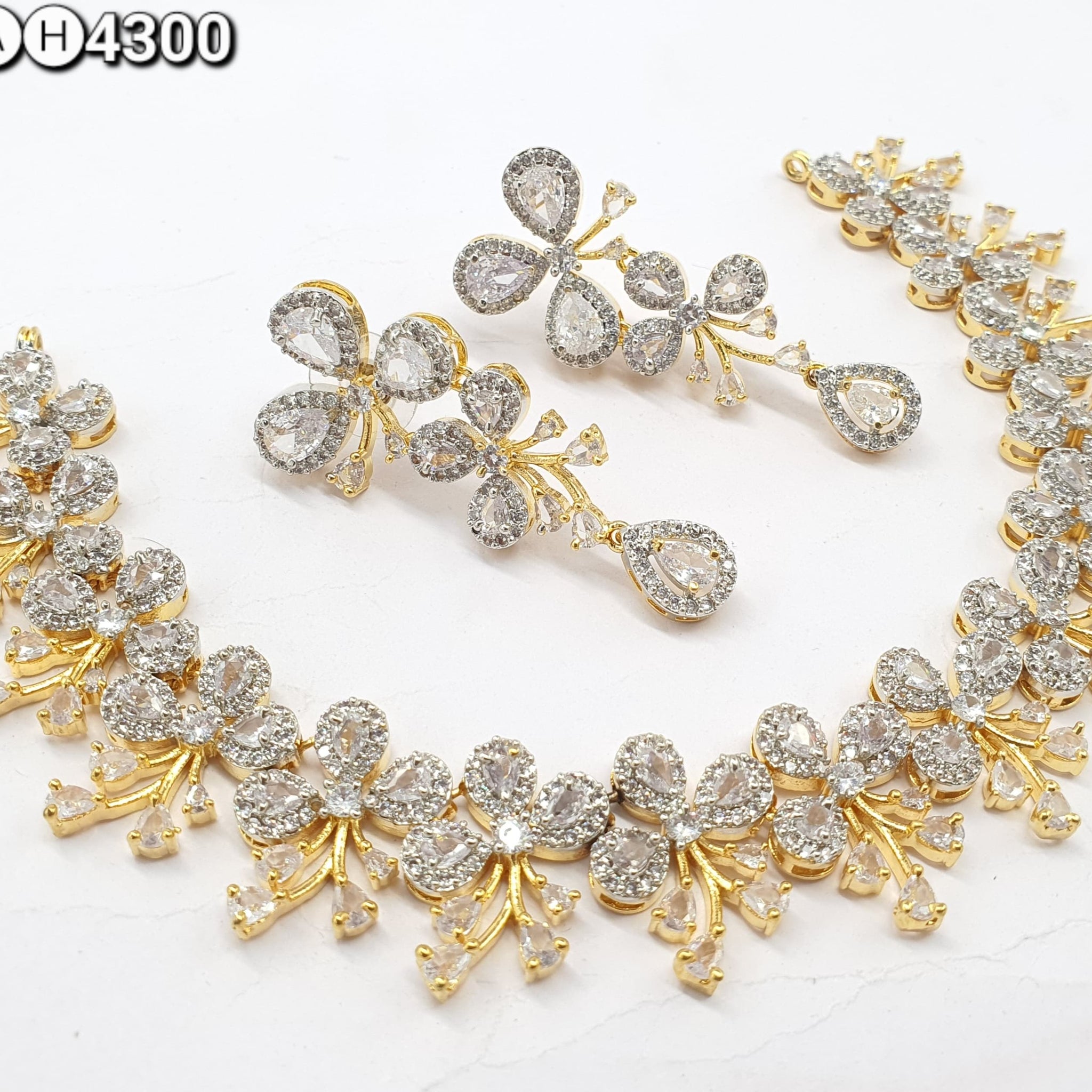 american diamond necklace Set