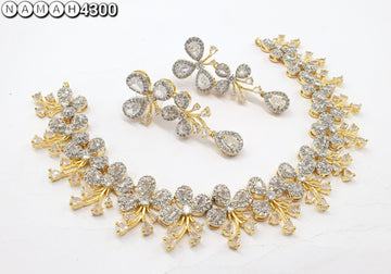 american diamond necklace Set