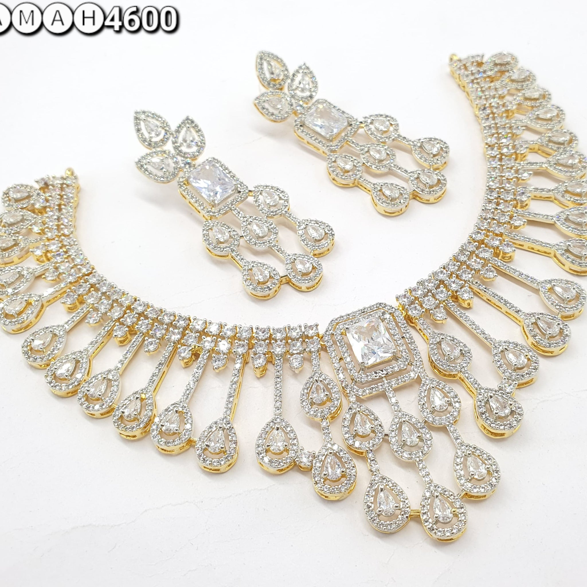 american diamond necklace Set