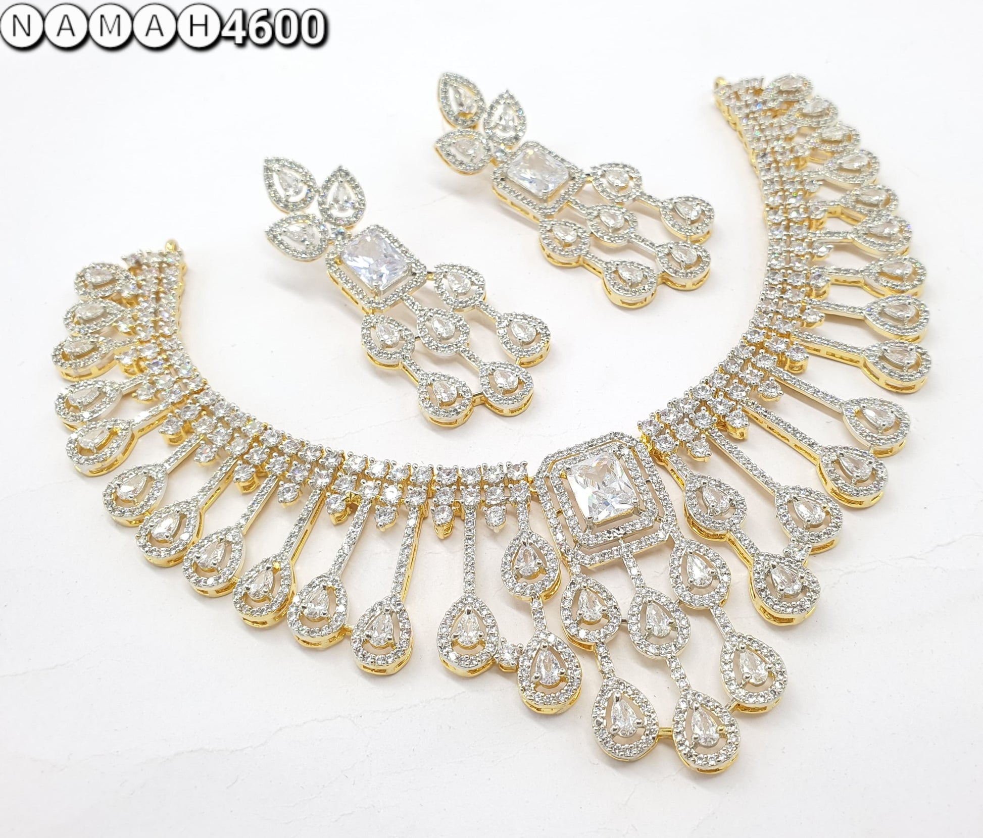 american diamond necklace Set