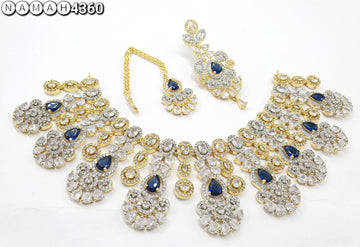 american diamond necklace Set