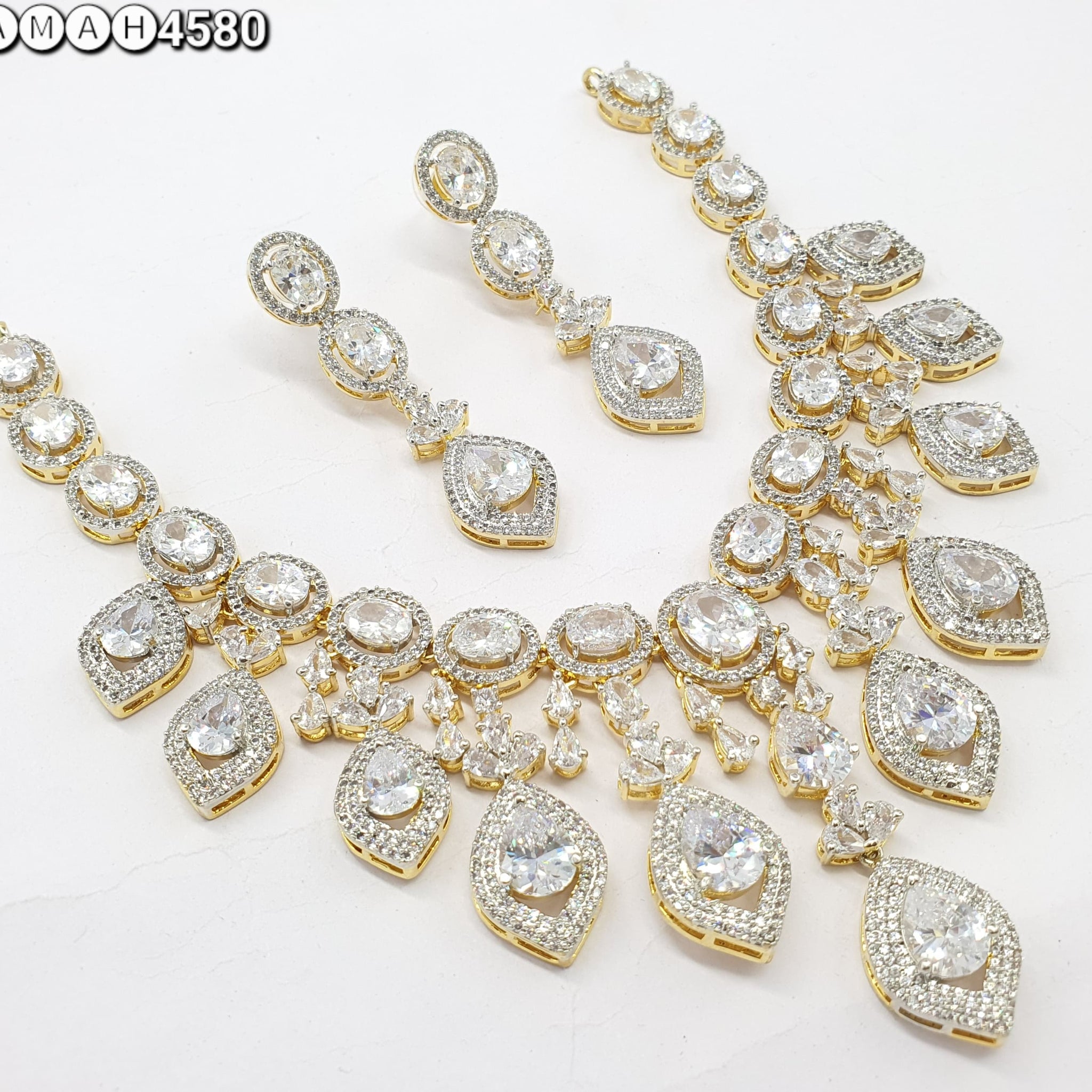 american diamond necklace Set