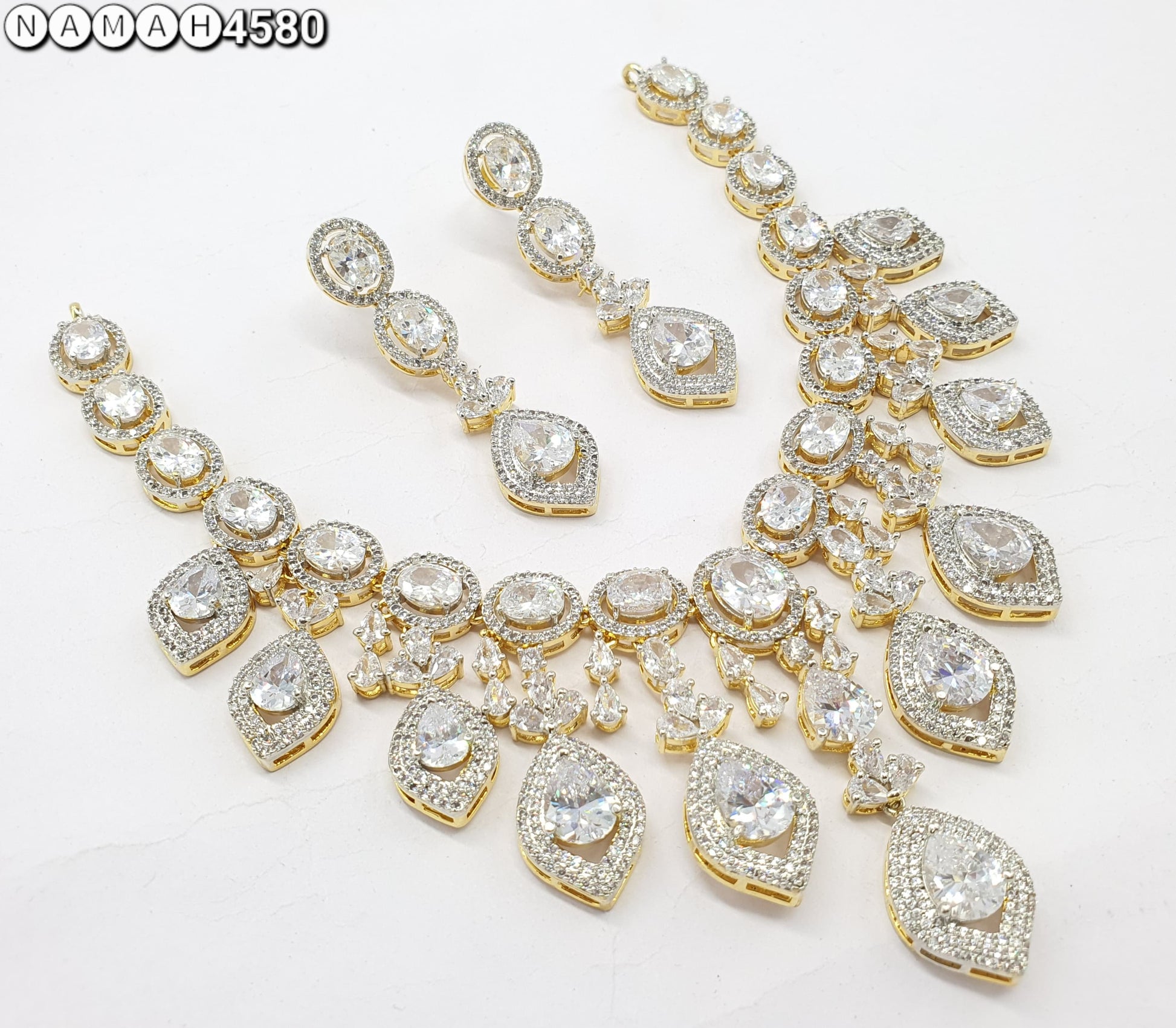 american diamond necklace Set