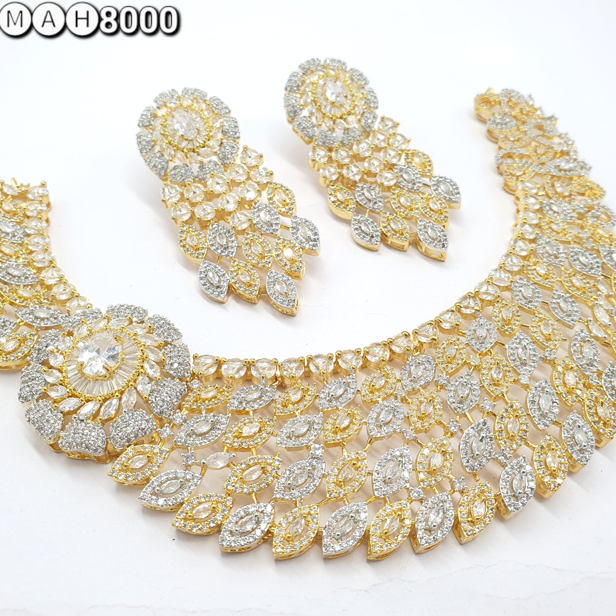 american diamond necklace Set