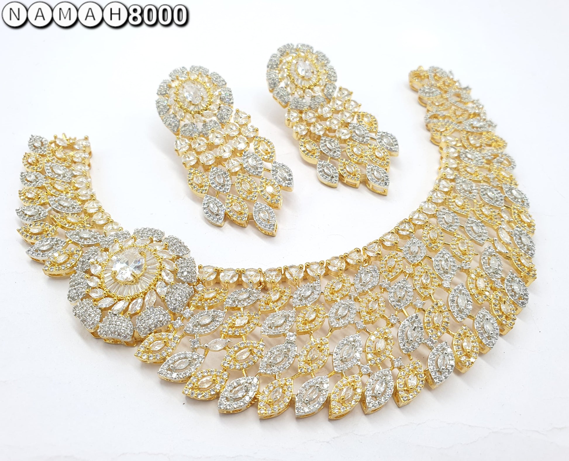 american diamond necklace Set