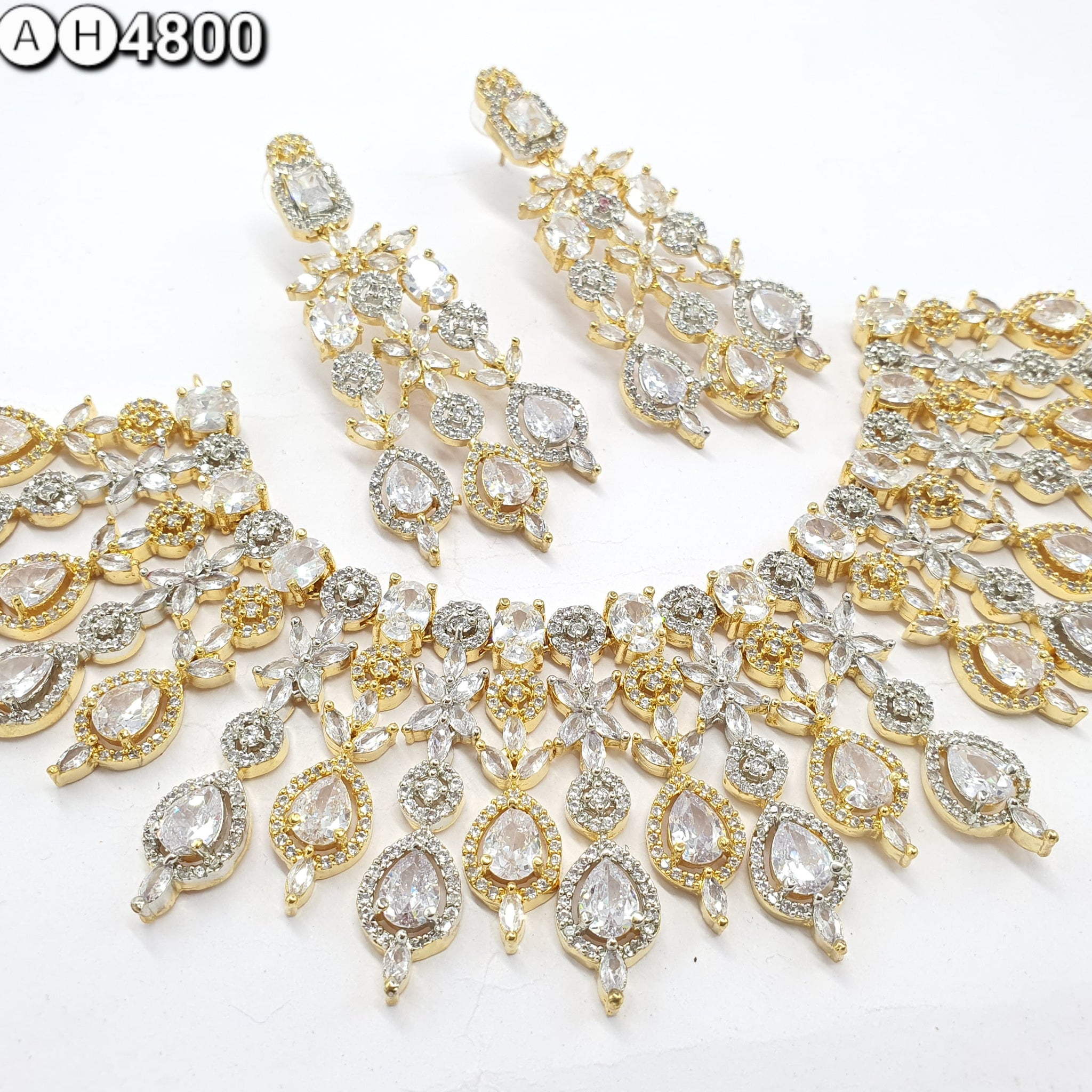 american diamond necklace Set