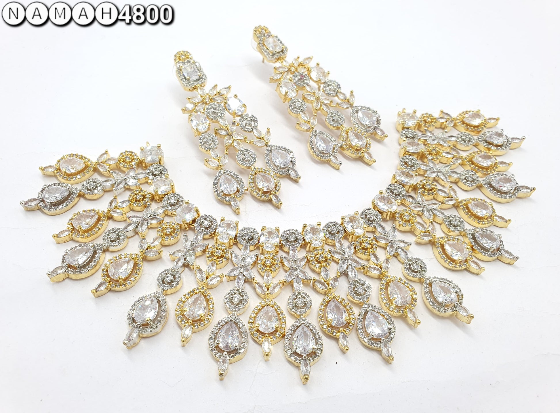 american diamond necklace Set