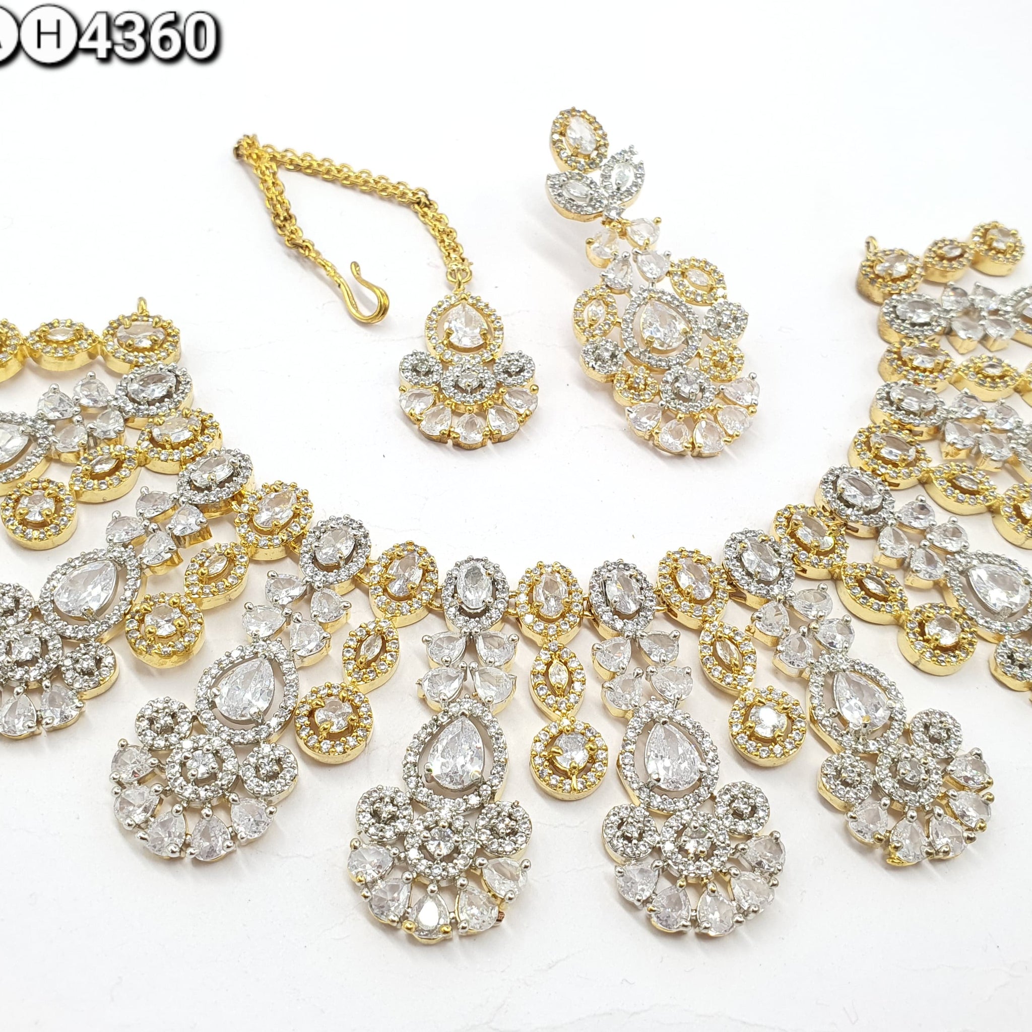 american diamond necklace Set