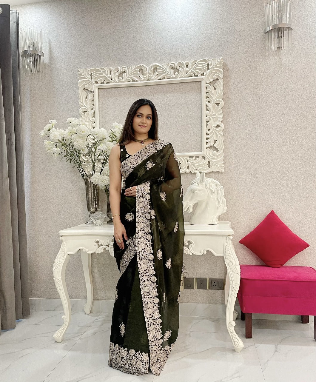 Jimmy Choo Saree