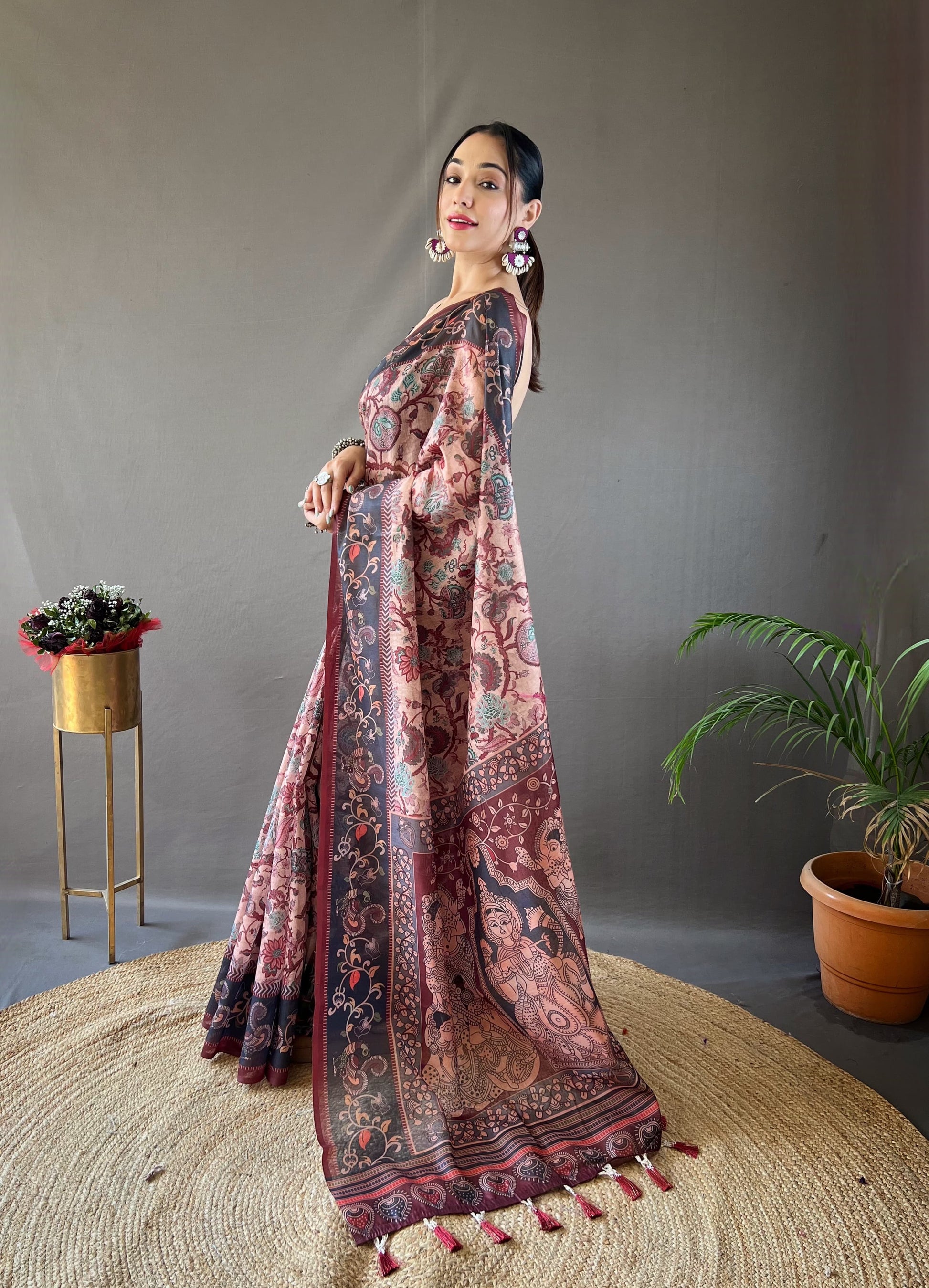 Kalamkari Saree