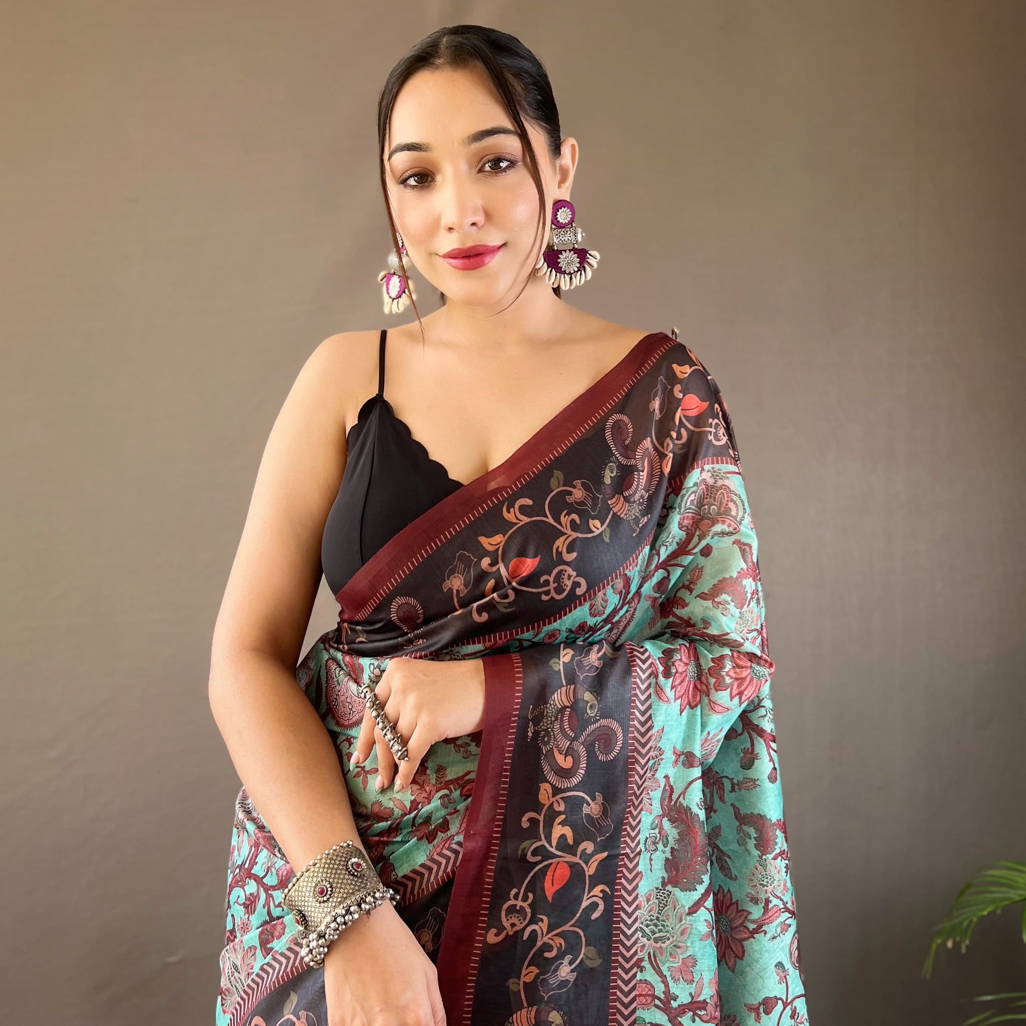 Kalamkari Saree