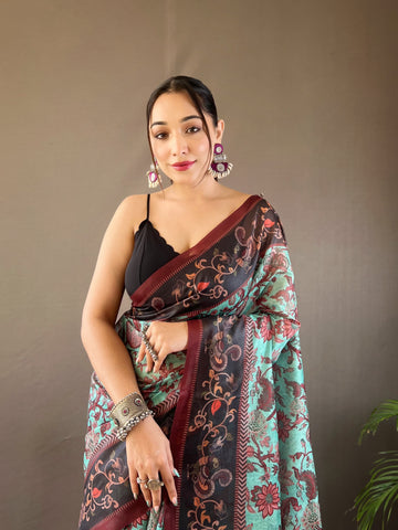 Kalamkari Saree