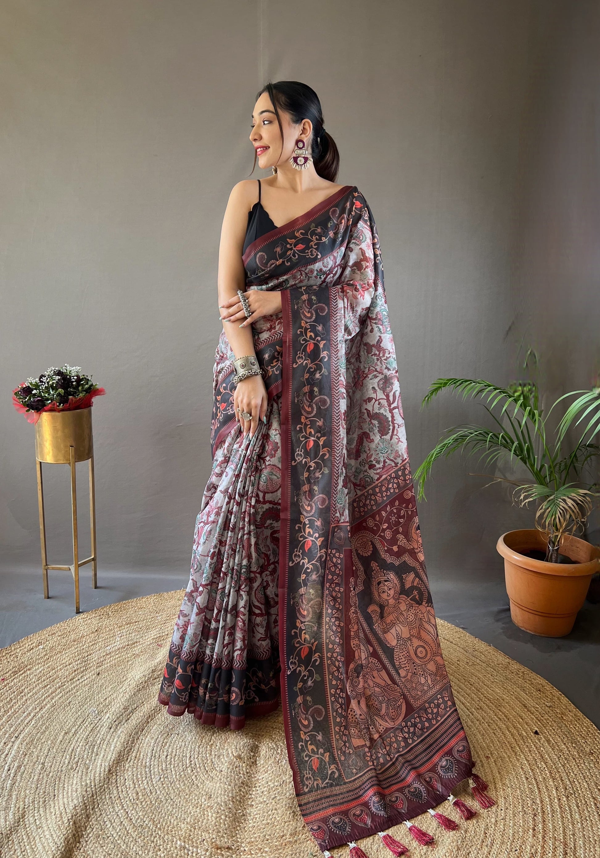 Kalamkari Saree