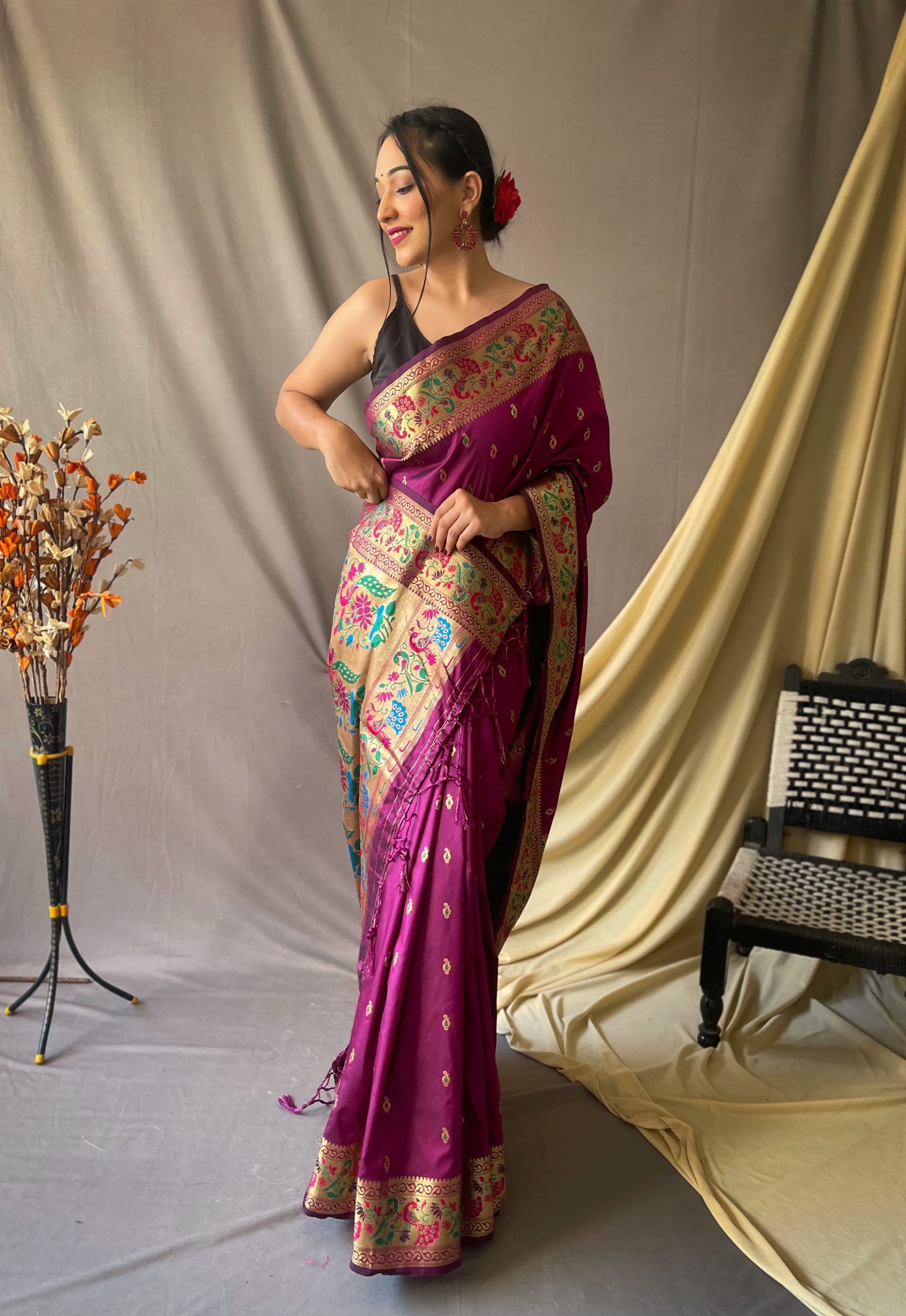 Paithani Silk Saree