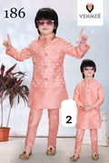 Kid's Kurta Pyjama With Jacket