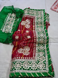 Chunari Print Saree