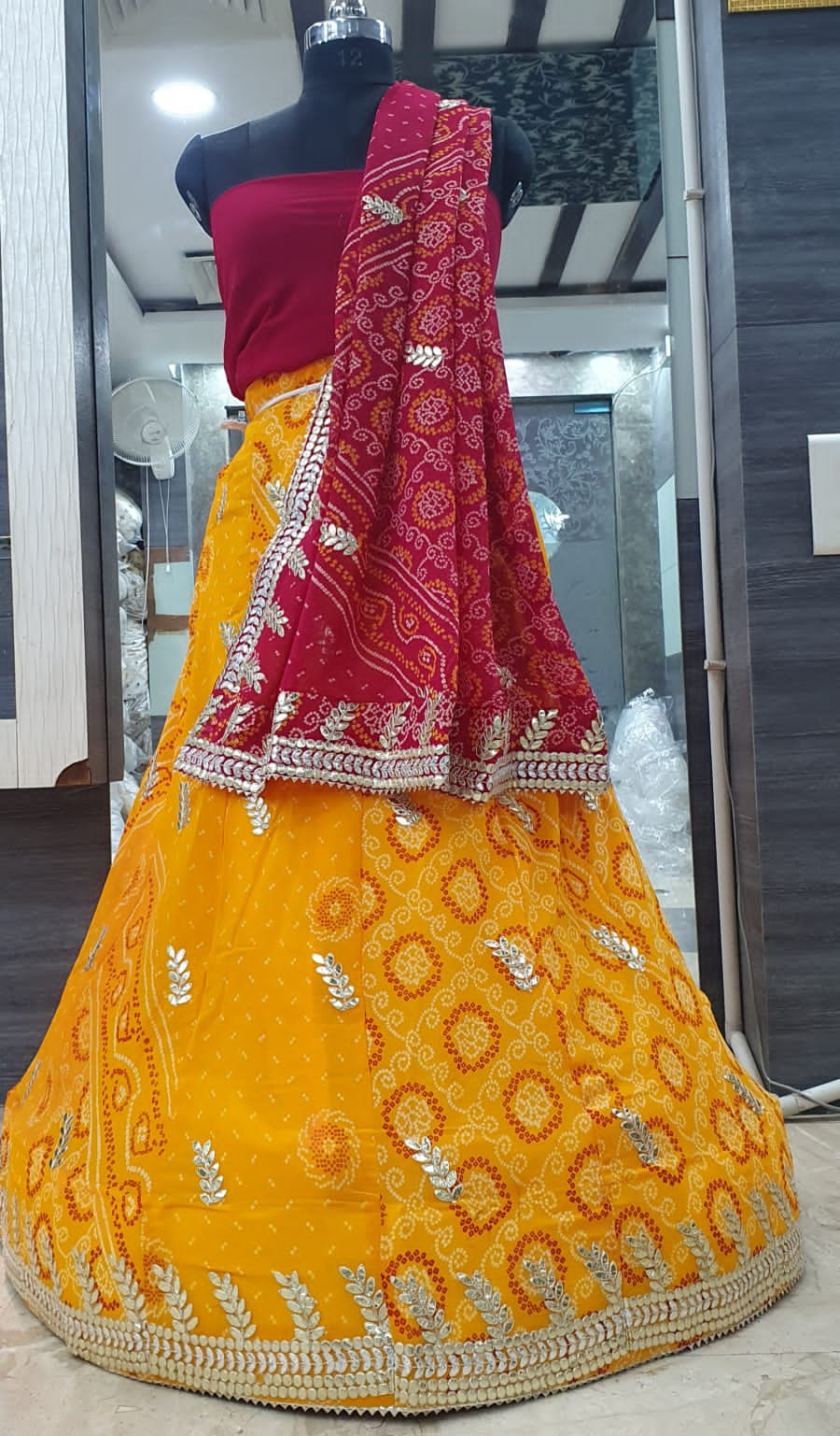 Bandhej Lehenga Choli