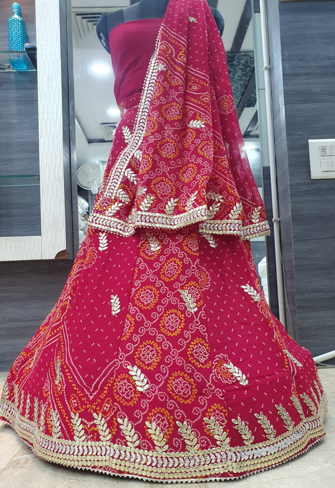 Bandhej Lehenga Choli