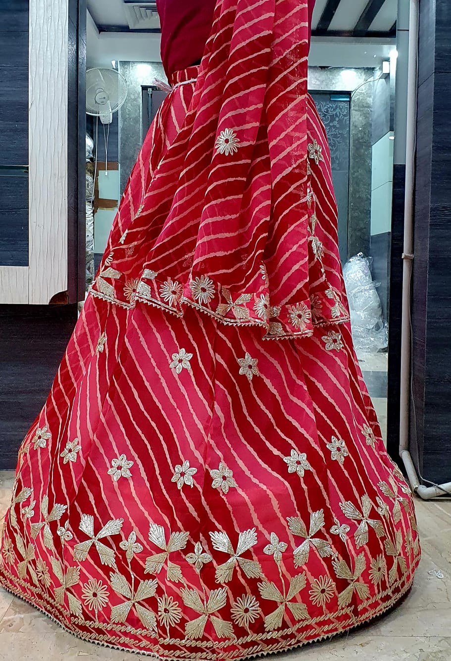 Bandhej Lehenga Choli