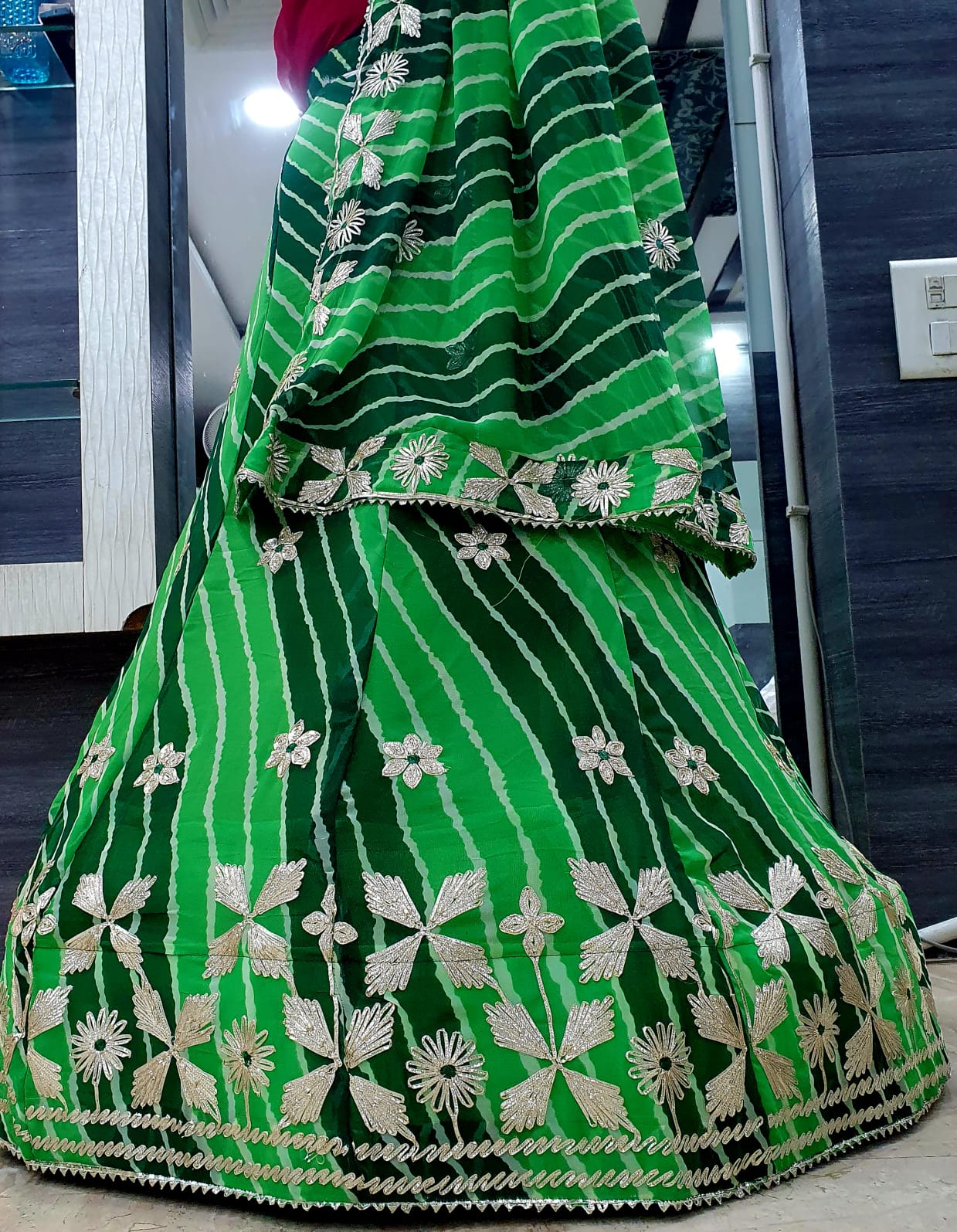 Bandhej Lehenga Choli