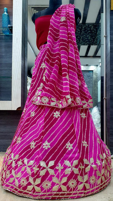 Bandhej Lehenga Choli