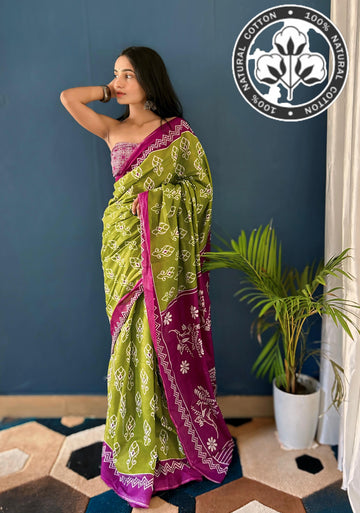 Cotton Saree