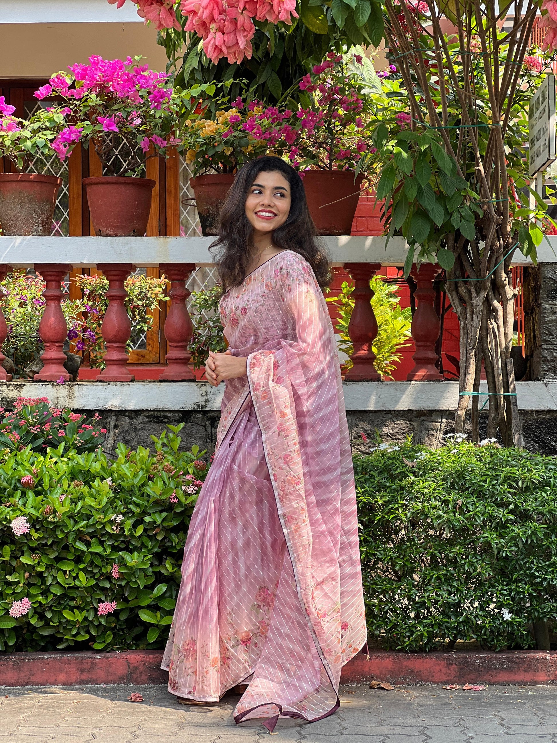 Organza Saree