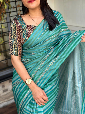 Tusser Silk Saree