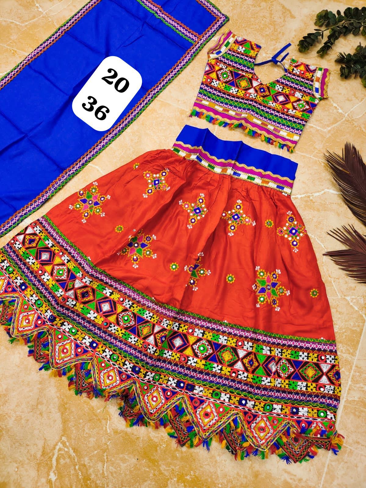 Kids Navratri Lehenga Choli