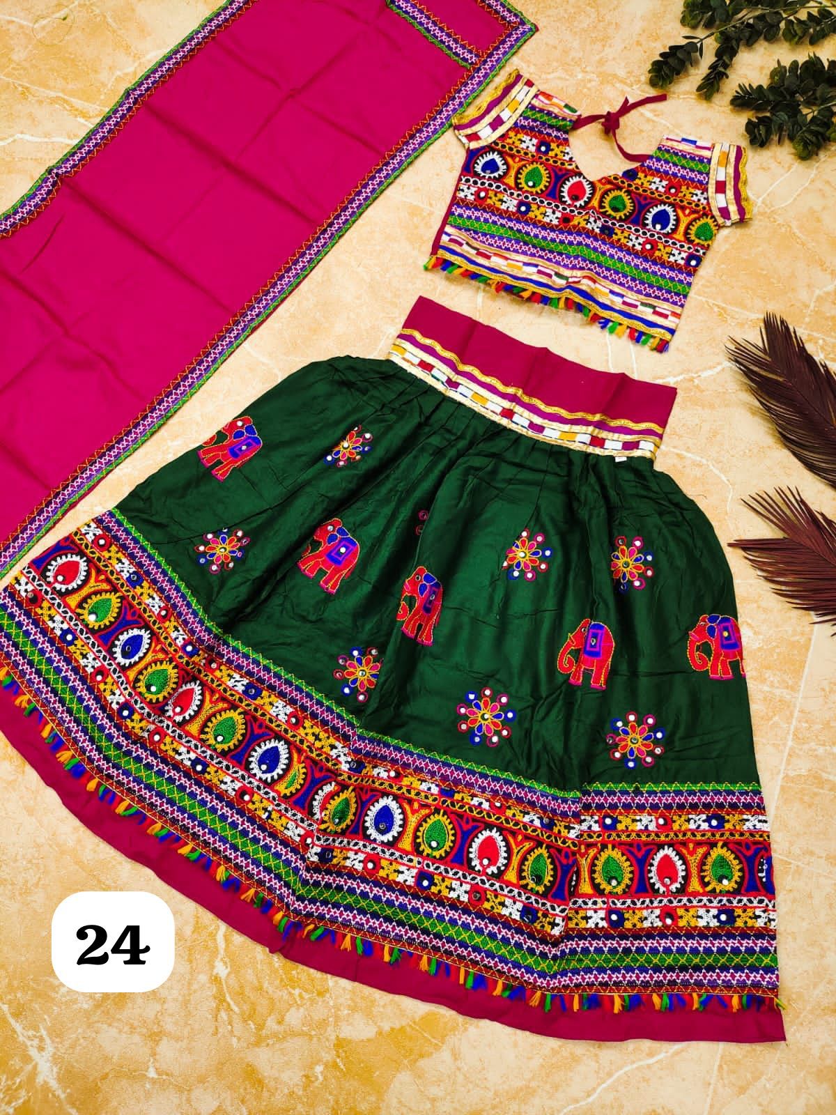 Kids Navratri Lehenga Choli