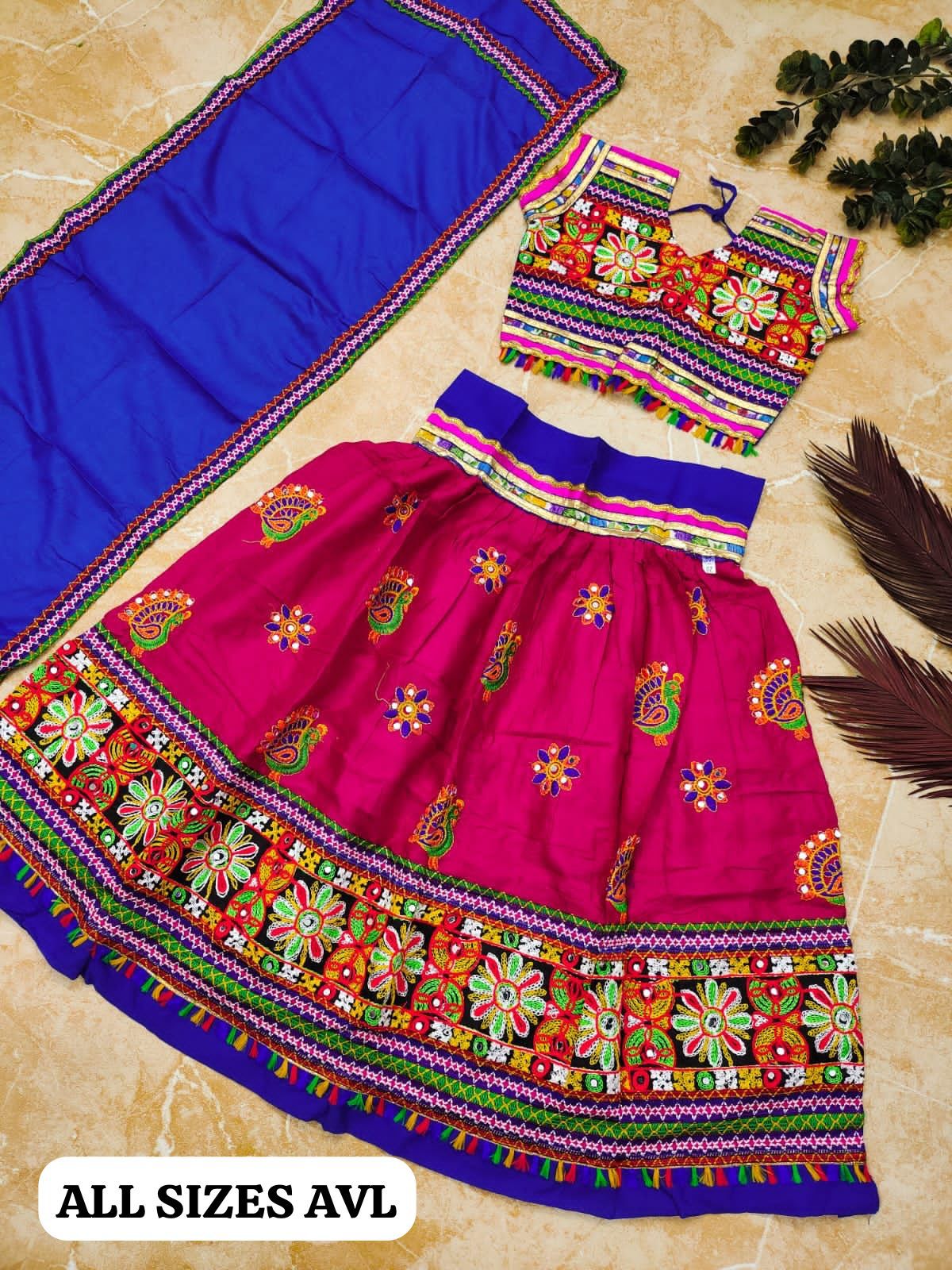 Kids Navratri Lehenga Choli