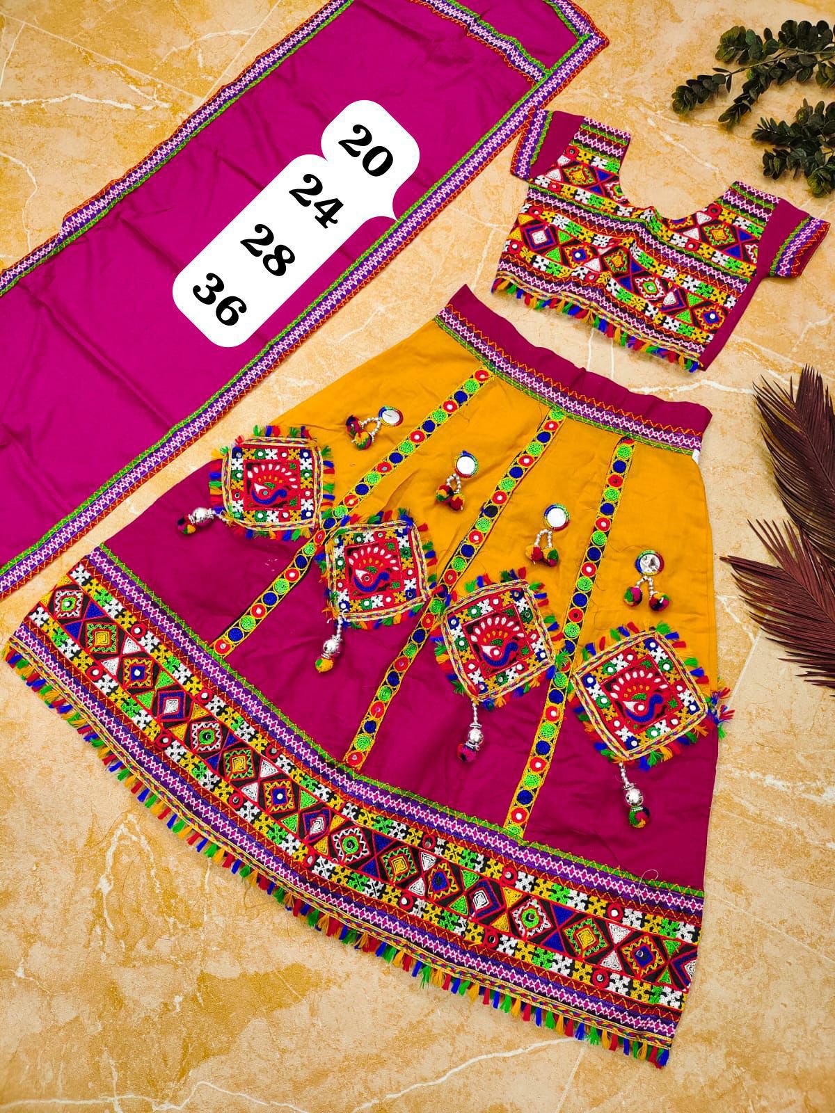 Kid's Navratri Lehenga Choli