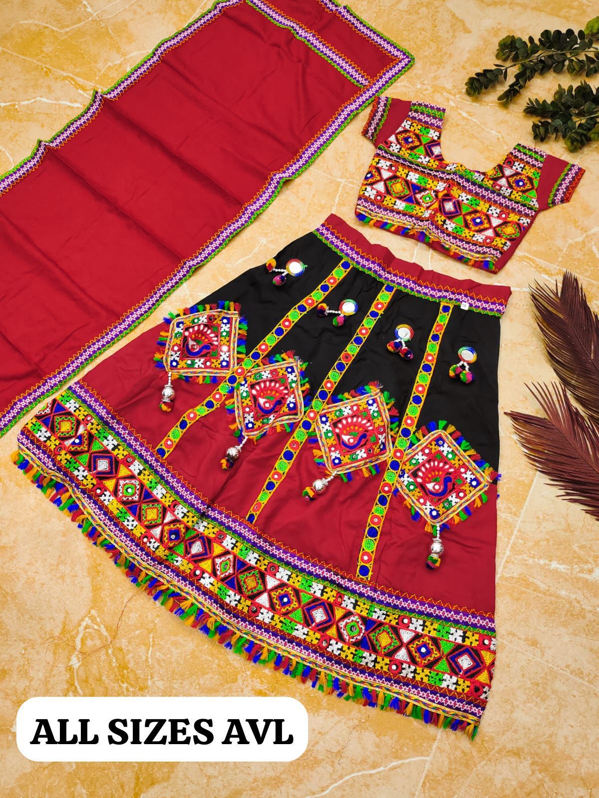 Kid's Navratri Lehenga Choli