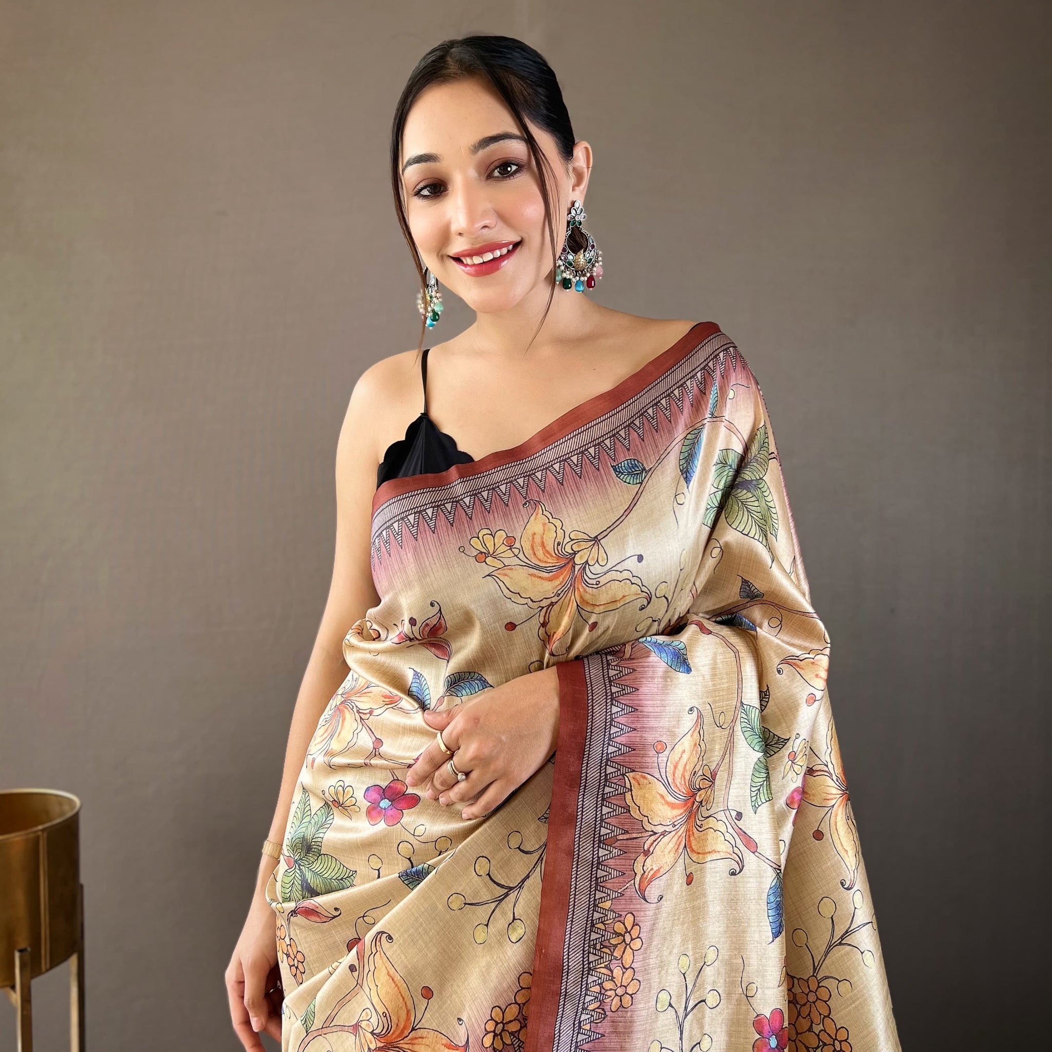 Szarna Silk Digital Printed Saree